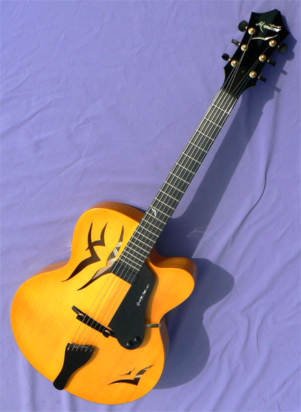 ギター Mortoro Guitars Free Flight Custom 1998 Mortoro Starling, 'George Benson'